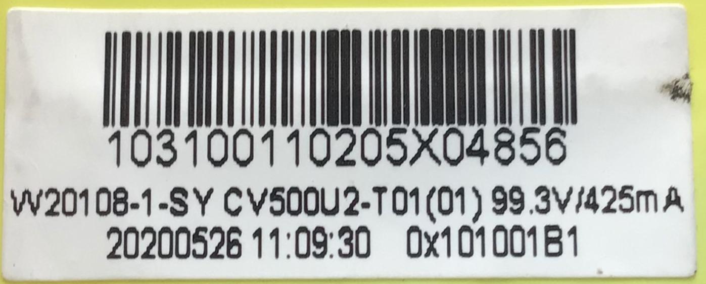 KIT DE TARJETAS PARA TV WESTINGHOUSE / NUMERO DE PARTE W20108-1-SY / TT307C3 V2 / CV500U2-T01(01) / 20200526 / TL2005027A / T-CON TCV580UHDU1-T01 / CV580U1-T01 / N2TCV580UHDU1-T01_GOA_A0 / N2TCV580UHDU1-T01_G0A_A0 / PANEL CC580PV7D / MODELO LT-58MAW705 - Imagen 3